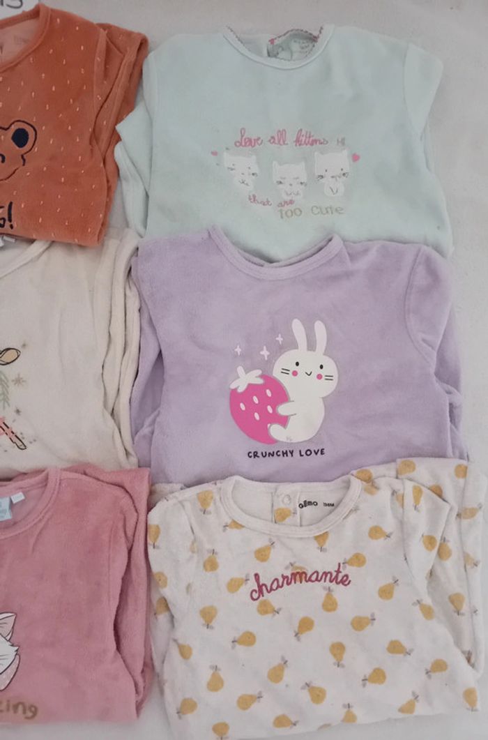 Lot de 6 grenouillères taille 36 mois - photo numéro 3