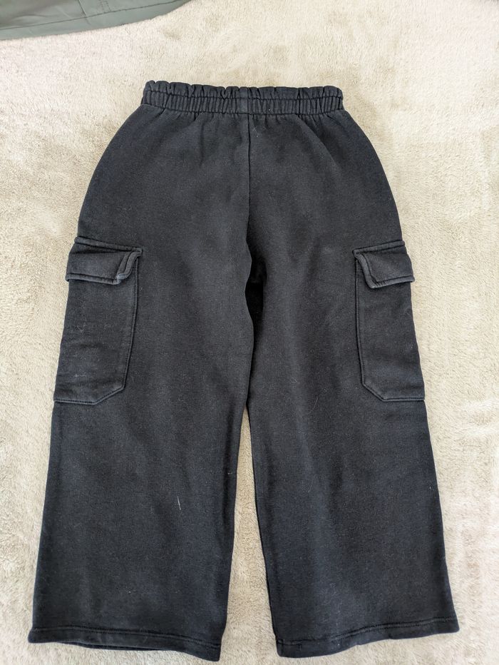 Pantalon Cargo Molletonné Noir - photo numéro 3