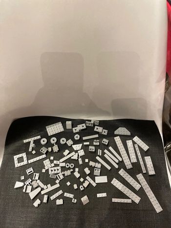 Lego lot vrac gris clair officiel pièces détachées caserne star wars Harry Potter city