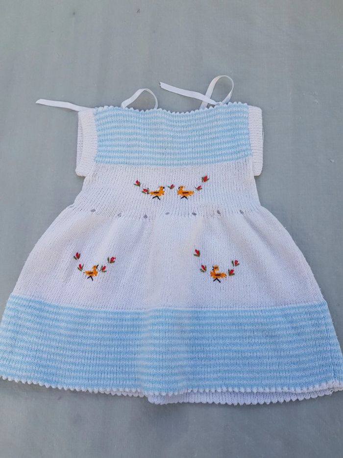 Lot de 2 robes fille 3 mois - photo numéro 2