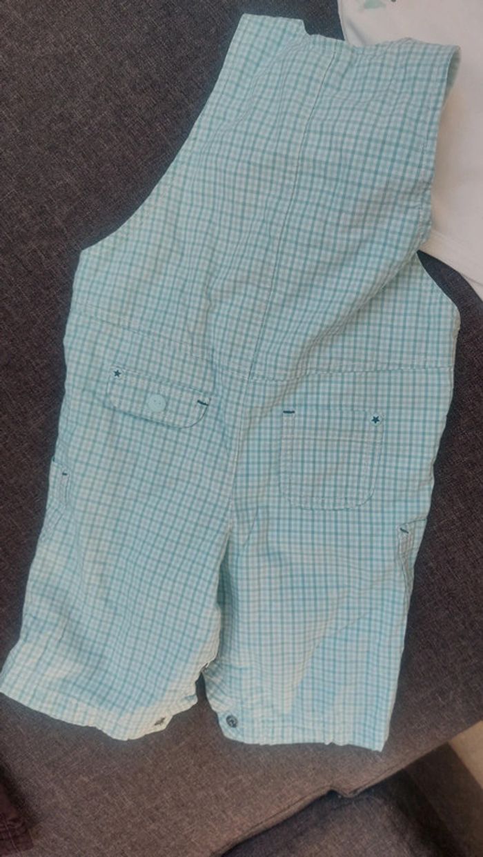 Ensemble body salopette, 3 mois/59 cm, très bon état - photo numéro 4