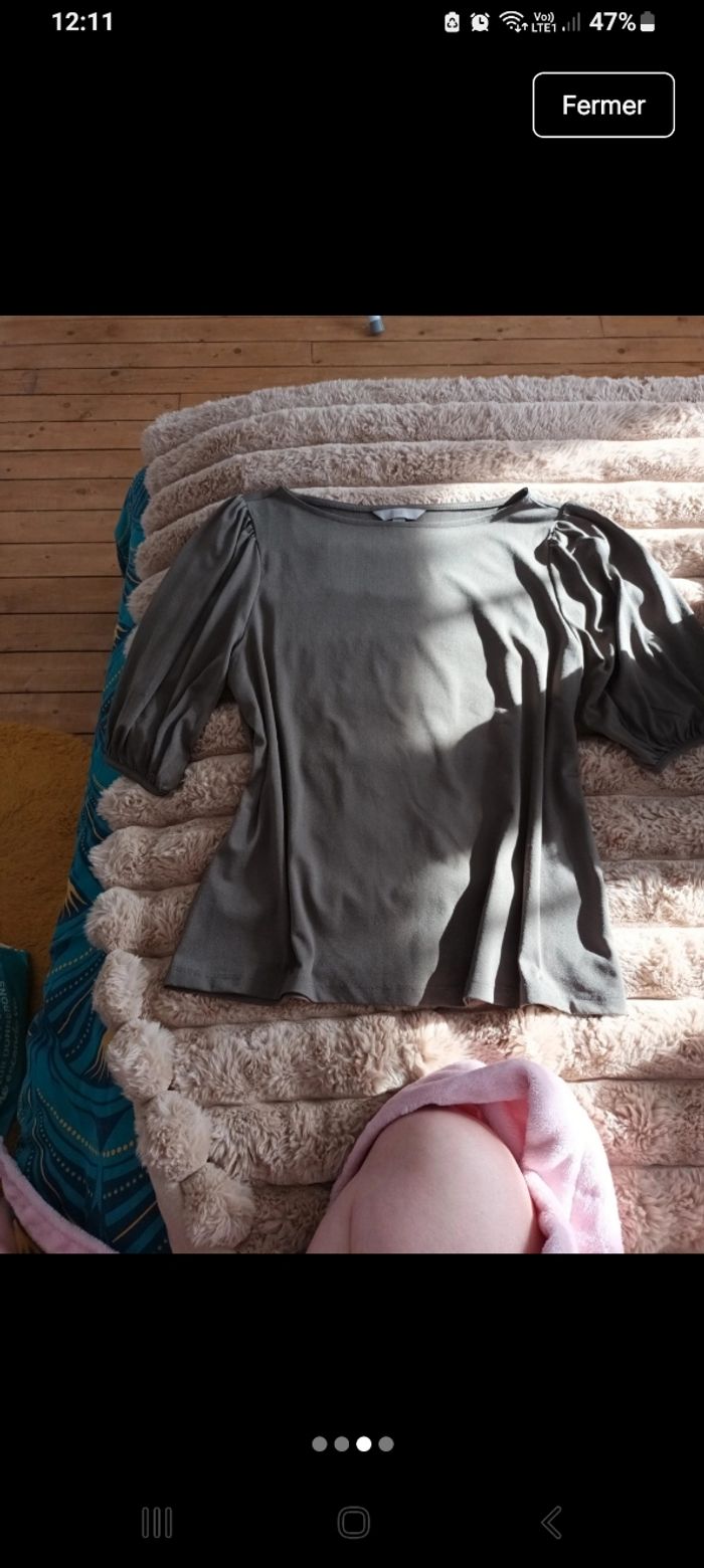 Blouse kaki