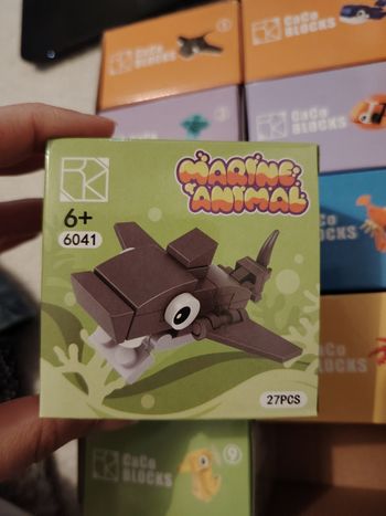 Style lego marin 27 pièces 