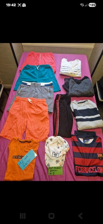 Lot vêtements 12ans garçon N9