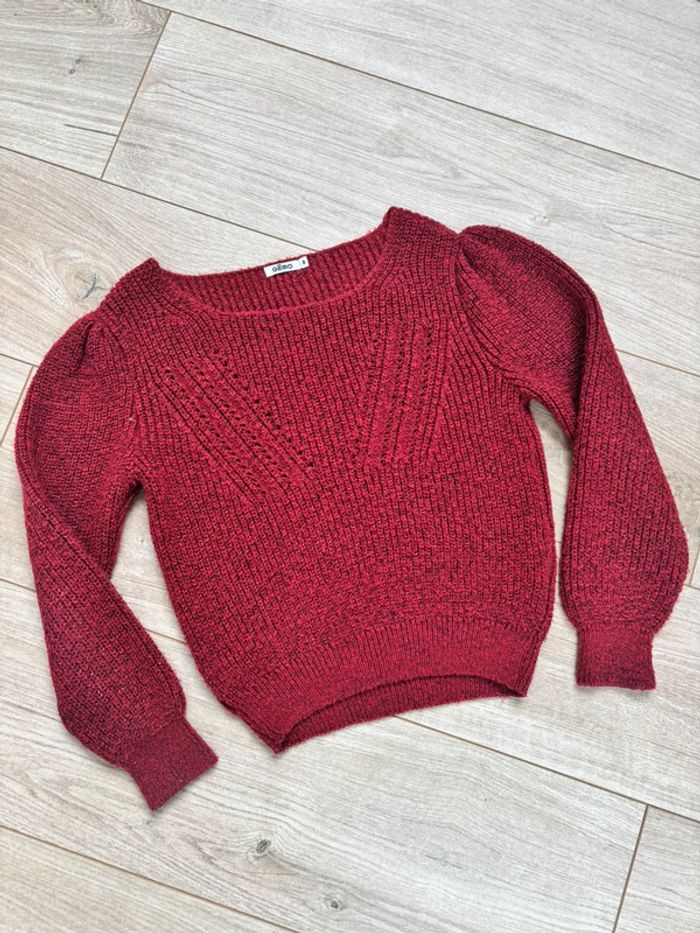 Pull rouge T8ans