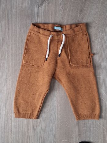 Pantalon moutarde 12 mois obaibi