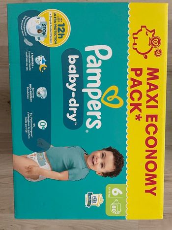 Pampers taille 6 