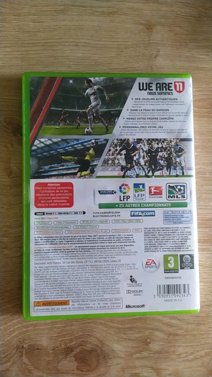 FIFA 11 Xbox 360 - photo numéro 2