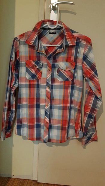Chemise à carreaux influx