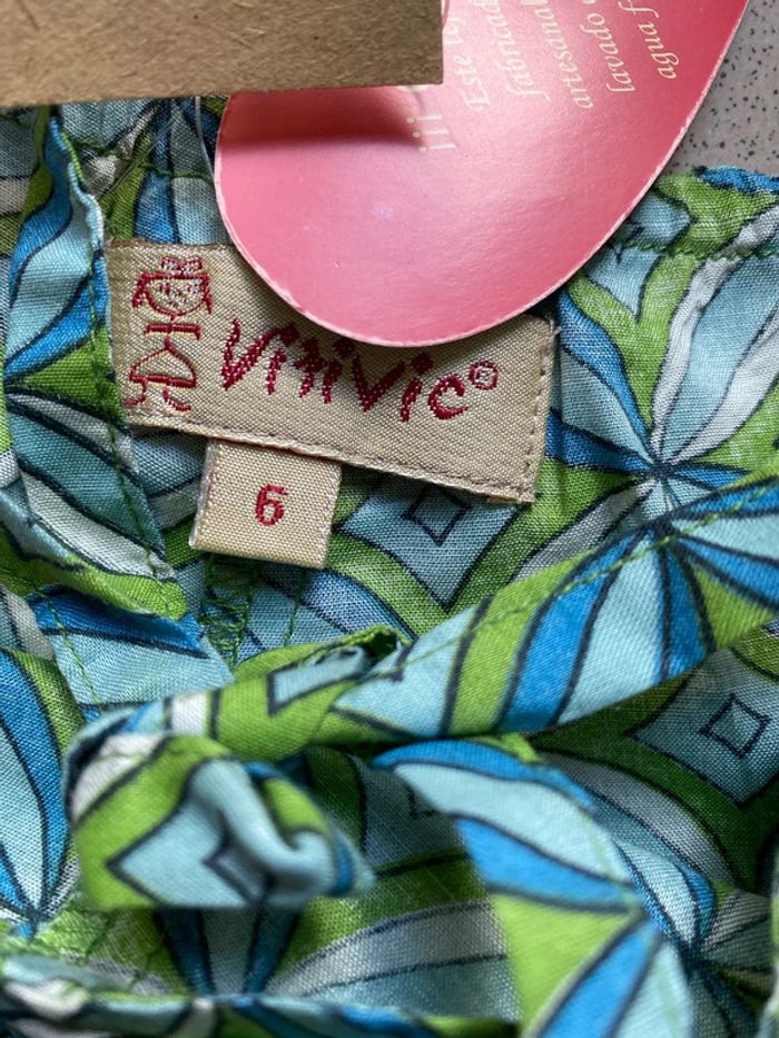 Short jupe de marque Vitivic taille 6 ans neuve - photo numéro 5