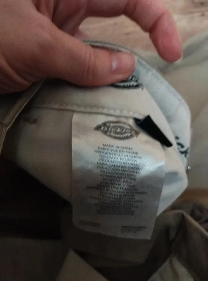 Pantalon droit beige Dickies W28 - photo numéro 8