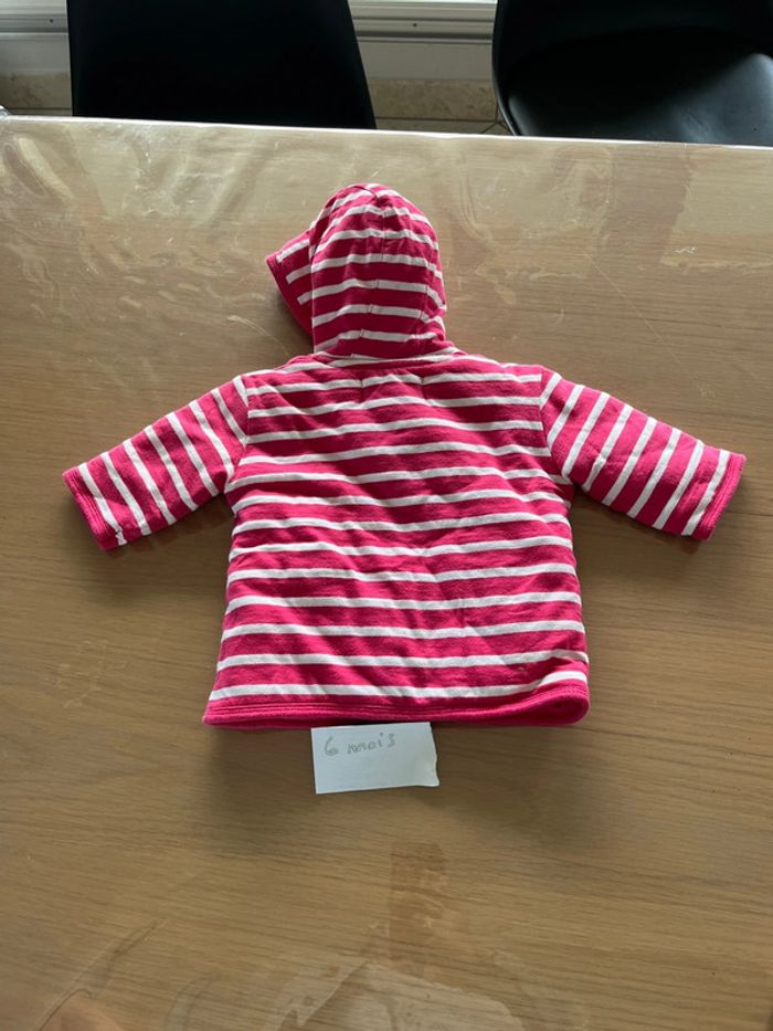 Gilets / veste épaisse bébé fille 6 mois - photo numéro 5