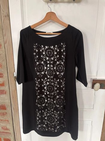 Robe noire et blanche Molly Braken taille deux