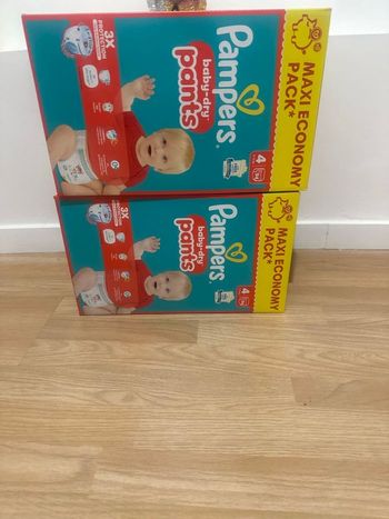 Pampers, pants taille 4  /188 couches 
