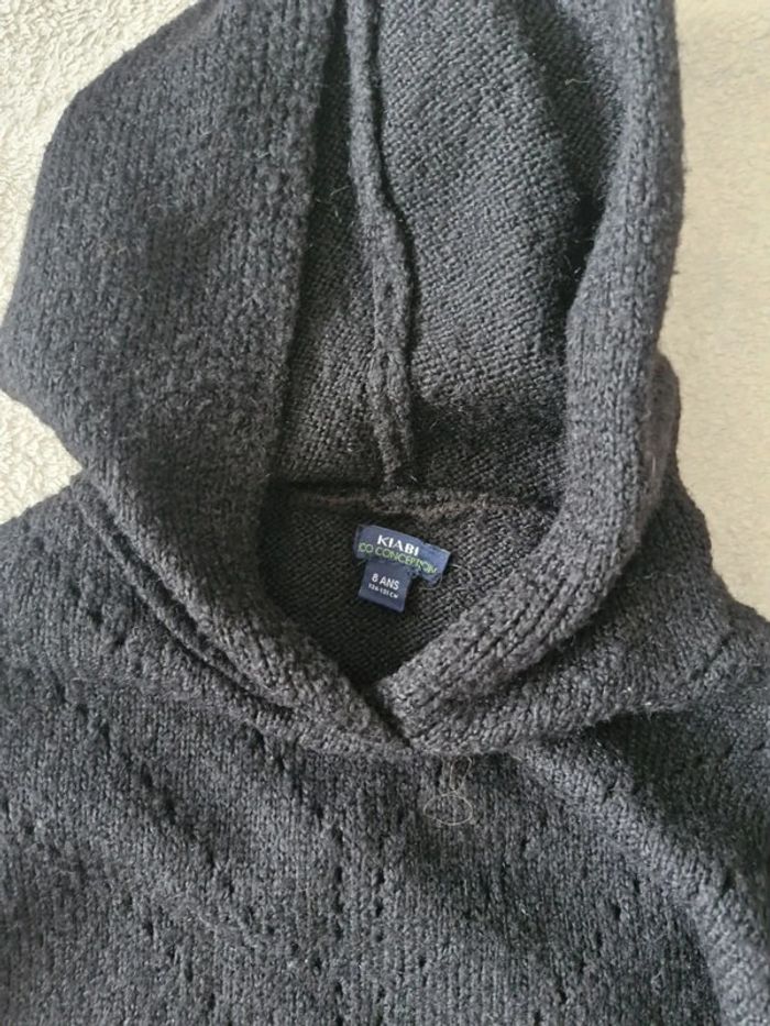 Pull capuche 8ans - photo numéro 2