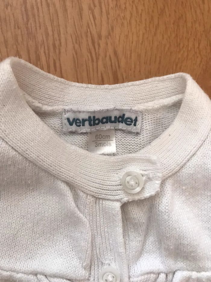 Gilet 3 mois verbaudet - photo numéro 2