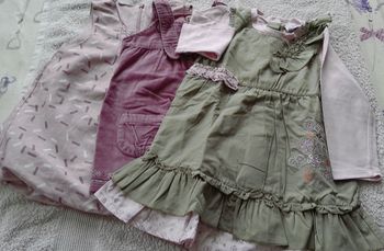 Lot de 3 robes