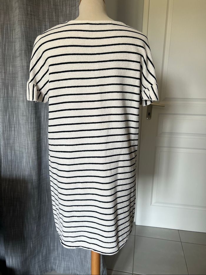 Robe à rayure Mango taille M - photo numéro 2