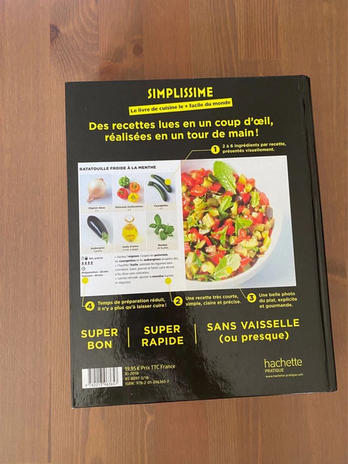 Livre de recettes: Simplissime le livre de cuisine le + facile du monde - photo numéro 5