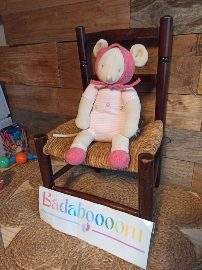 peluche souris Lila Patachon moulin roty tbe - photo numéro 2