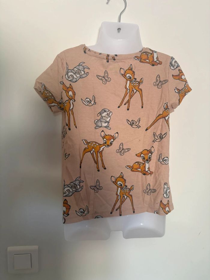 T-shirt Bambi 8 ans – Très bon état - photo numéro 2