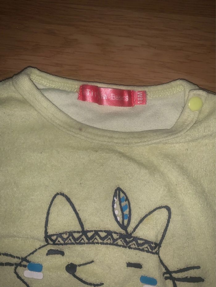 Pyjama deux pièces fille ou garçon 18 mois - photo numéro 4