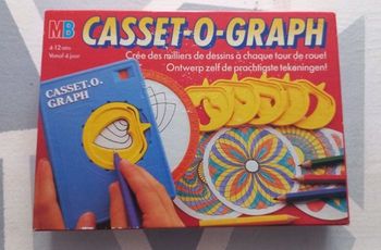Casset-O-Graph MB Jeux - Jeu de dessin créatif vintage