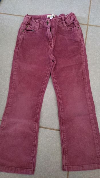 Pantalon en velours Vertbaudet T.5 ans