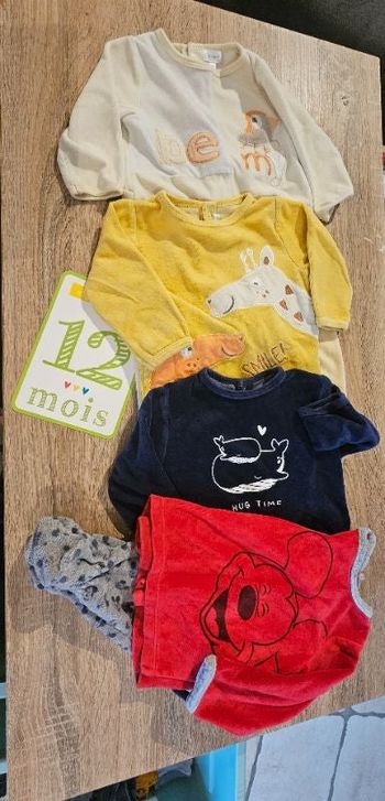 Lot pyjama 12mois