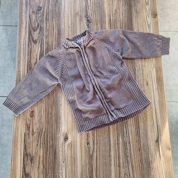 Gilet zippé, 18 MOIS