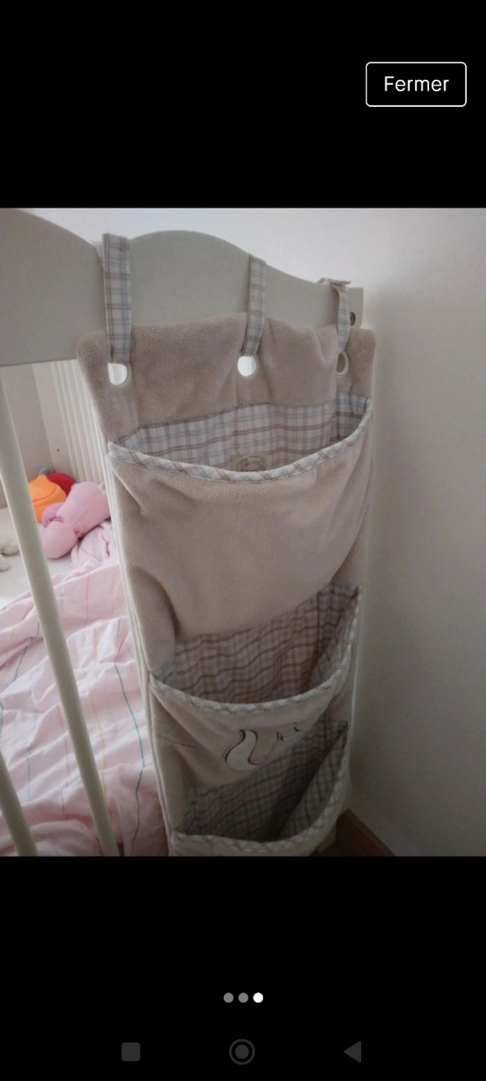 Pochette pour lit ou parc bebe - photo numéro 3