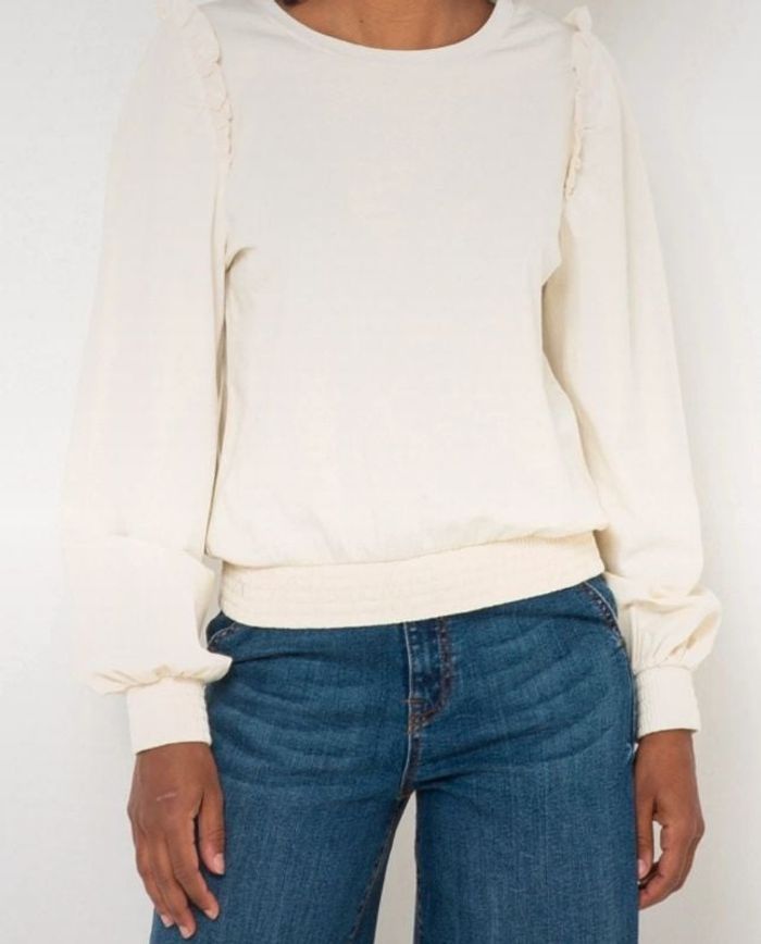 Pull écru crème Camaïeu