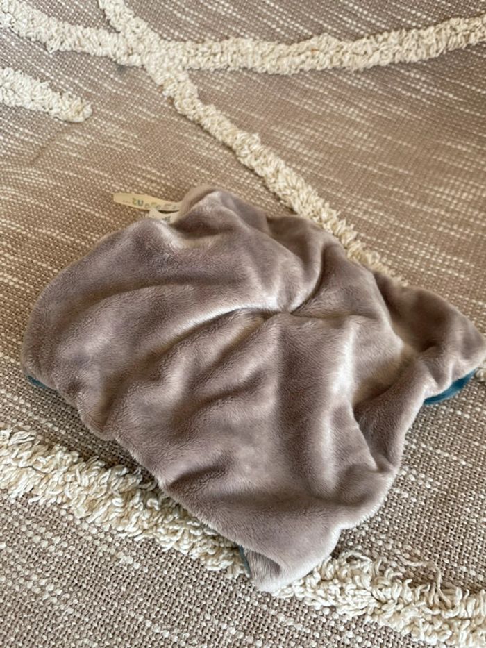 Peluche doudou plat 21cm moulin roty les zazous koala bleu et gris très bon état - photo numéro 4