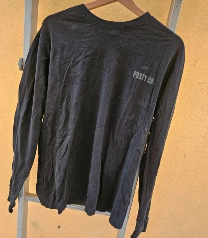 T-shirt manches longues posty co x hm - photo numéro 3