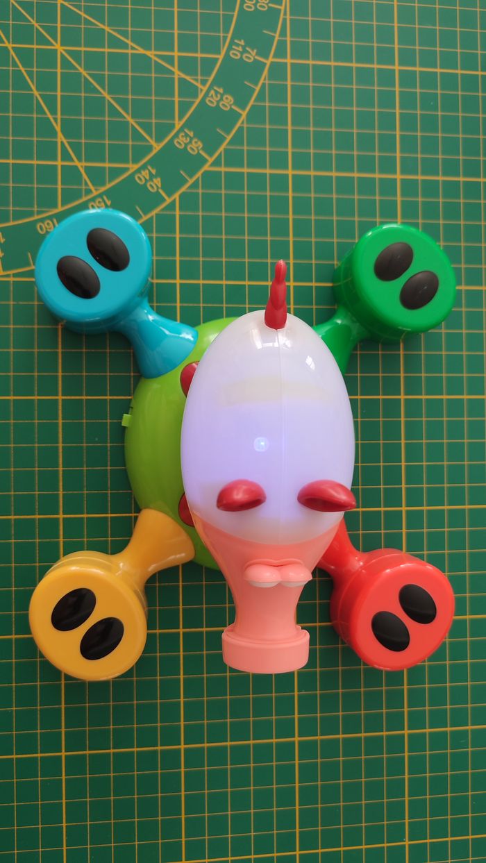 Cochon buzzer électronique pièce détachée jeu de société Le cochon qui rit buzz party Dujardin #E28 - photo numéro 2