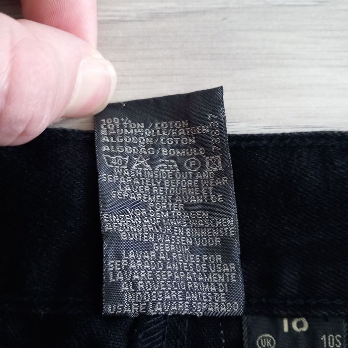 Jean femme noir avec ceinture Jinglers taille 38 - photo numéro 8