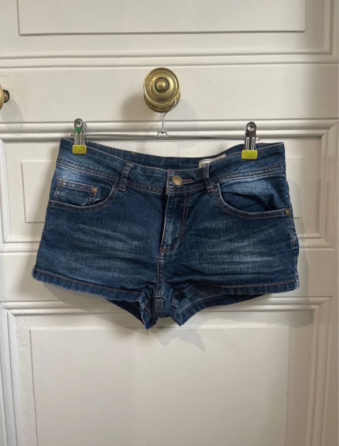 Mini short en jean vintage
