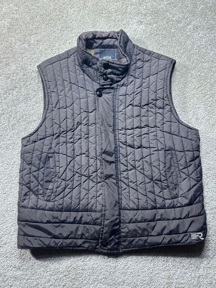 🖤🔥 G-Star Raw – Veste Sans Manche Vintage – Double Fermeture – Taille L 🔥🖤 - photo numéro 2