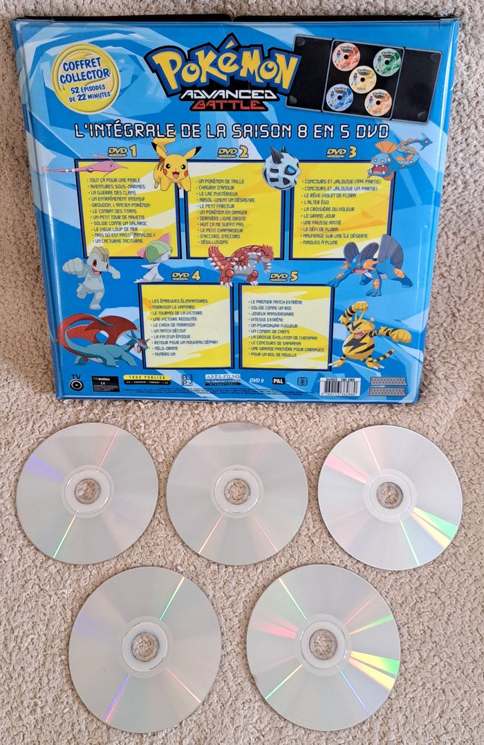 💿 Coffret DVD Pokémon Advanced Battle saison 8 - photo numéro 3