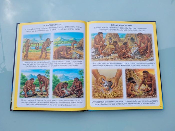 Livre L'Imagerie Dinosaures et Préhistoire avec 10 pages interactives (49) - photo numéro 4