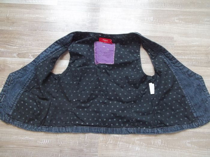 Veste barmaid jean Tissaïa 6 ans/114 cm - photo numéro 3