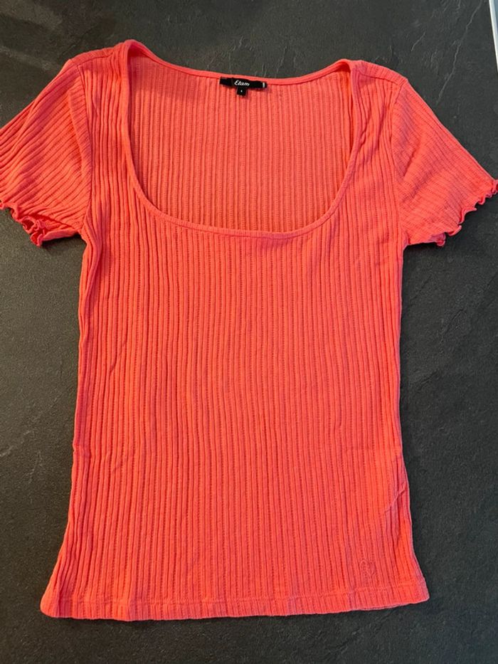 T-shirt corail