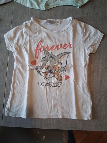 T-shirt manches courtes 6ans Tom & jerry