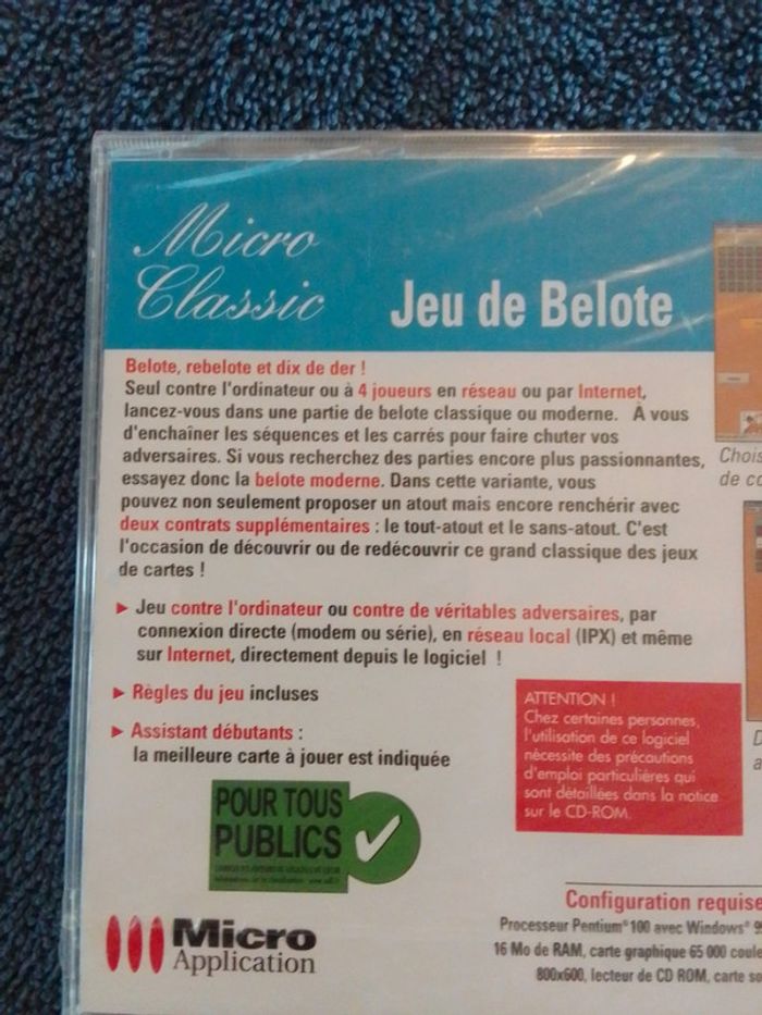 Jeux de belote - photo numéro 3