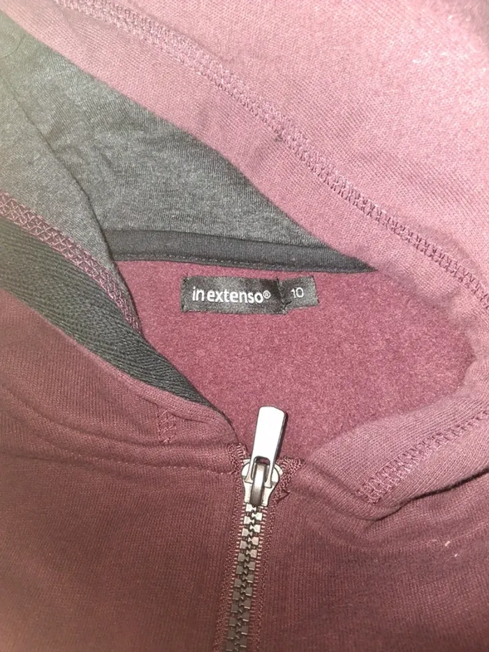 Sweat capuche garçon taille 10 ans - photo numéro 4