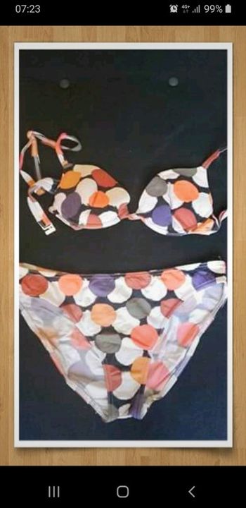 Lingerie maillot de bain bikini culotte soutien-gorge taille 36 - 38