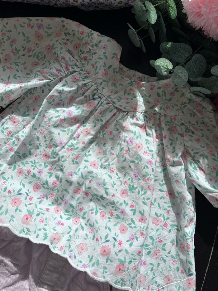 Ensemble blouse et short verbaudet 2 ans - photo numéro 4