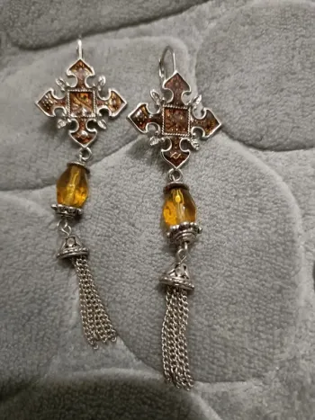 Boucles d'oreilles pendantes