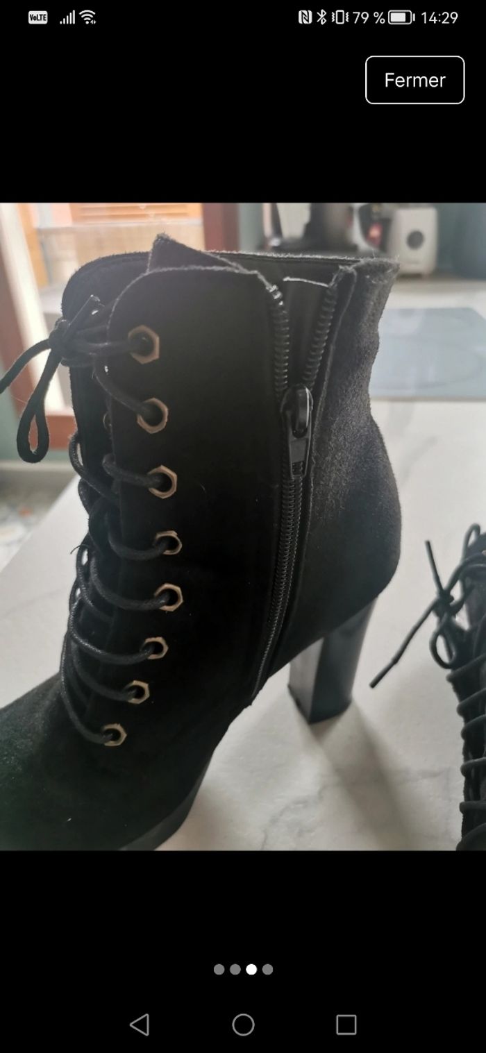 Bottines noires - photo numéro 3