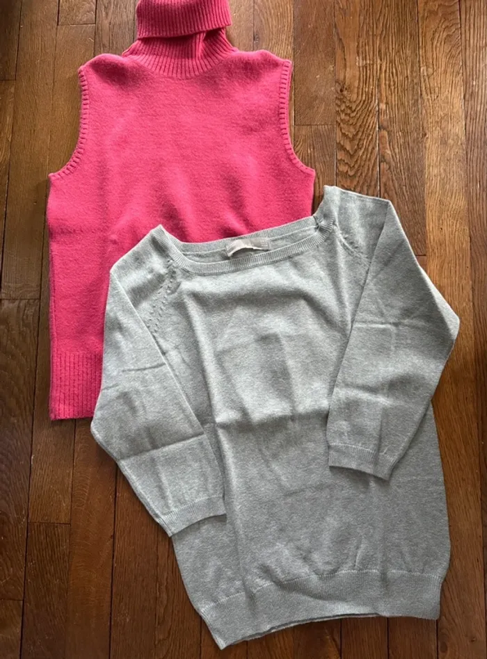 Lot de 2 pull Zara NEUFS
